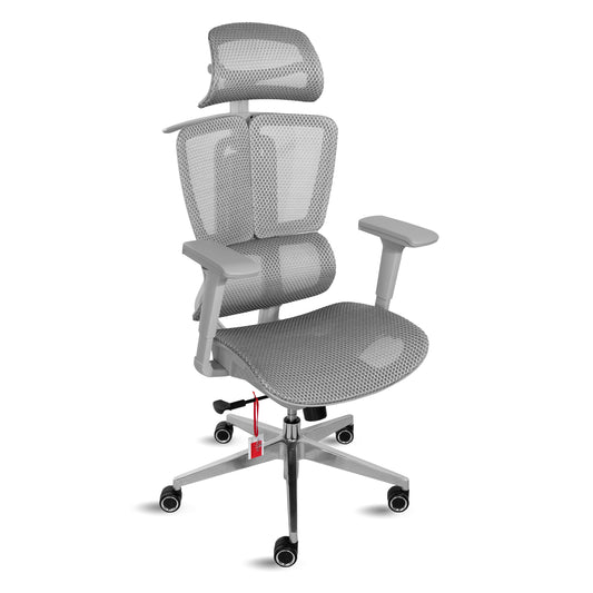 Scaun de birou ergonomic Vitaholm Master White