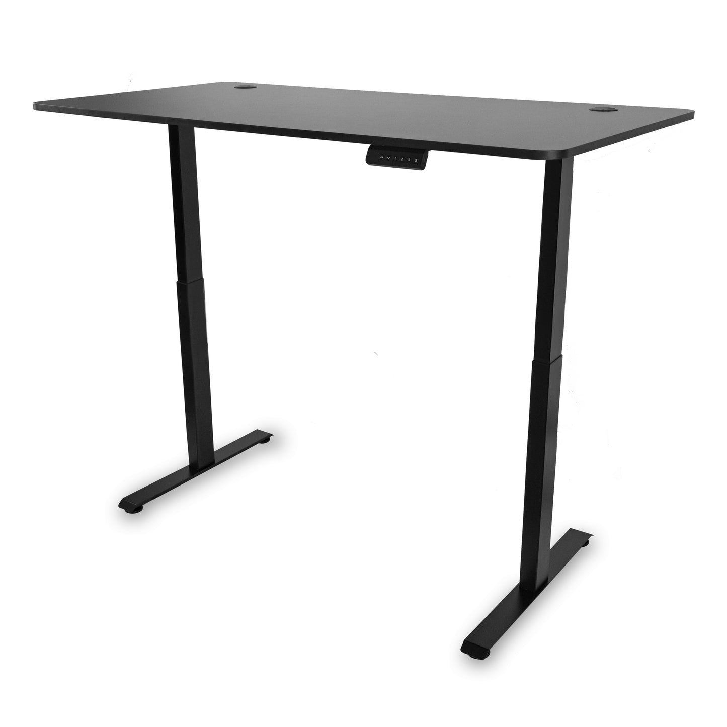 Birou Reglabil Electric Vitaholm Heavy-Duty Dual-Thrust Black