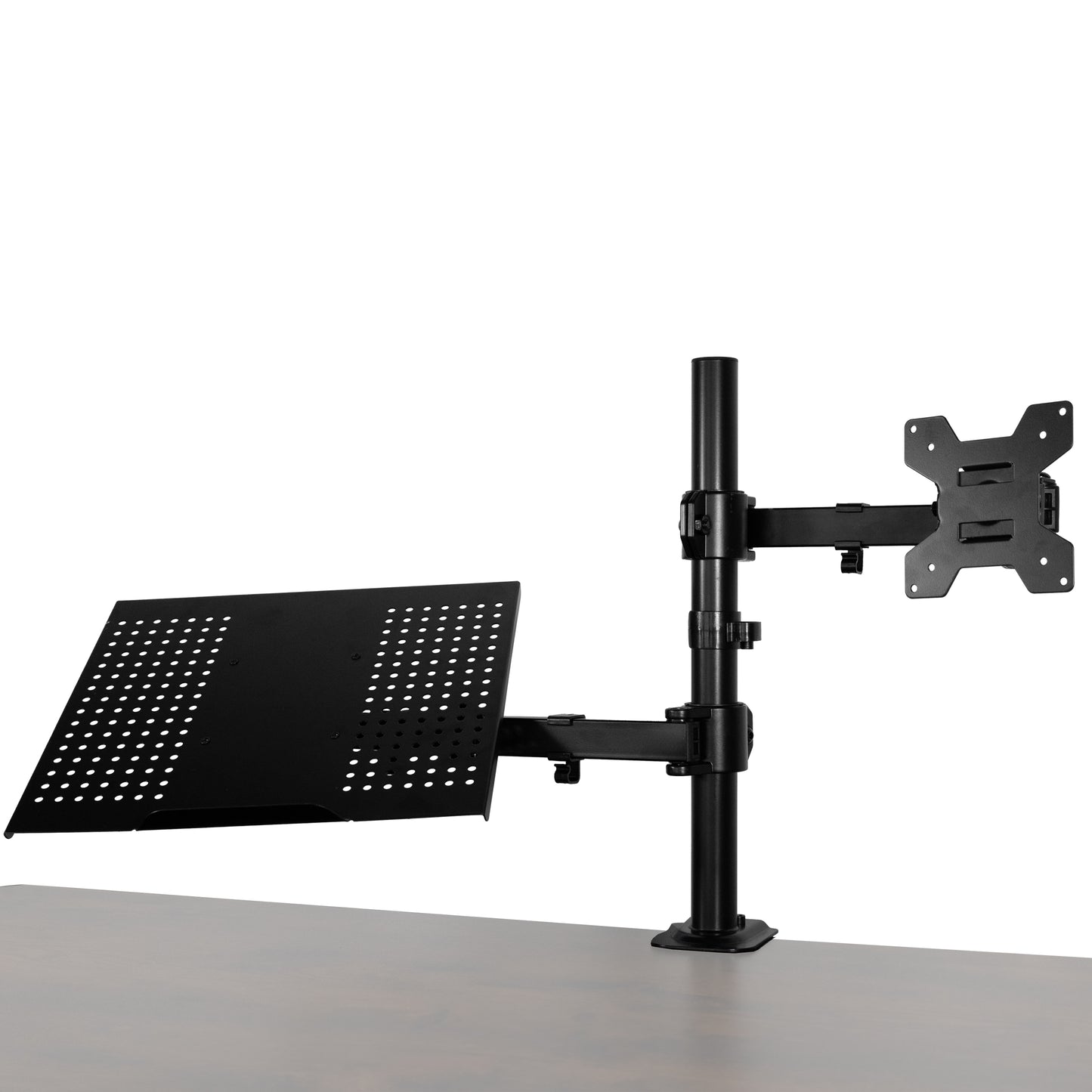 Suport pentru Laptop și Monitor Vitaholm Dual-Arm