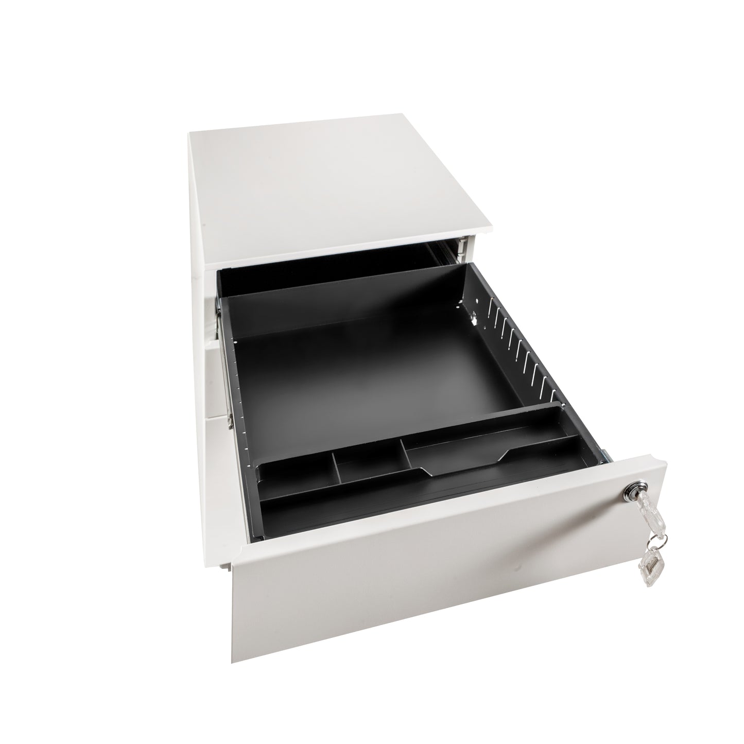 Sertar birou tip Rolobox Metal ALB