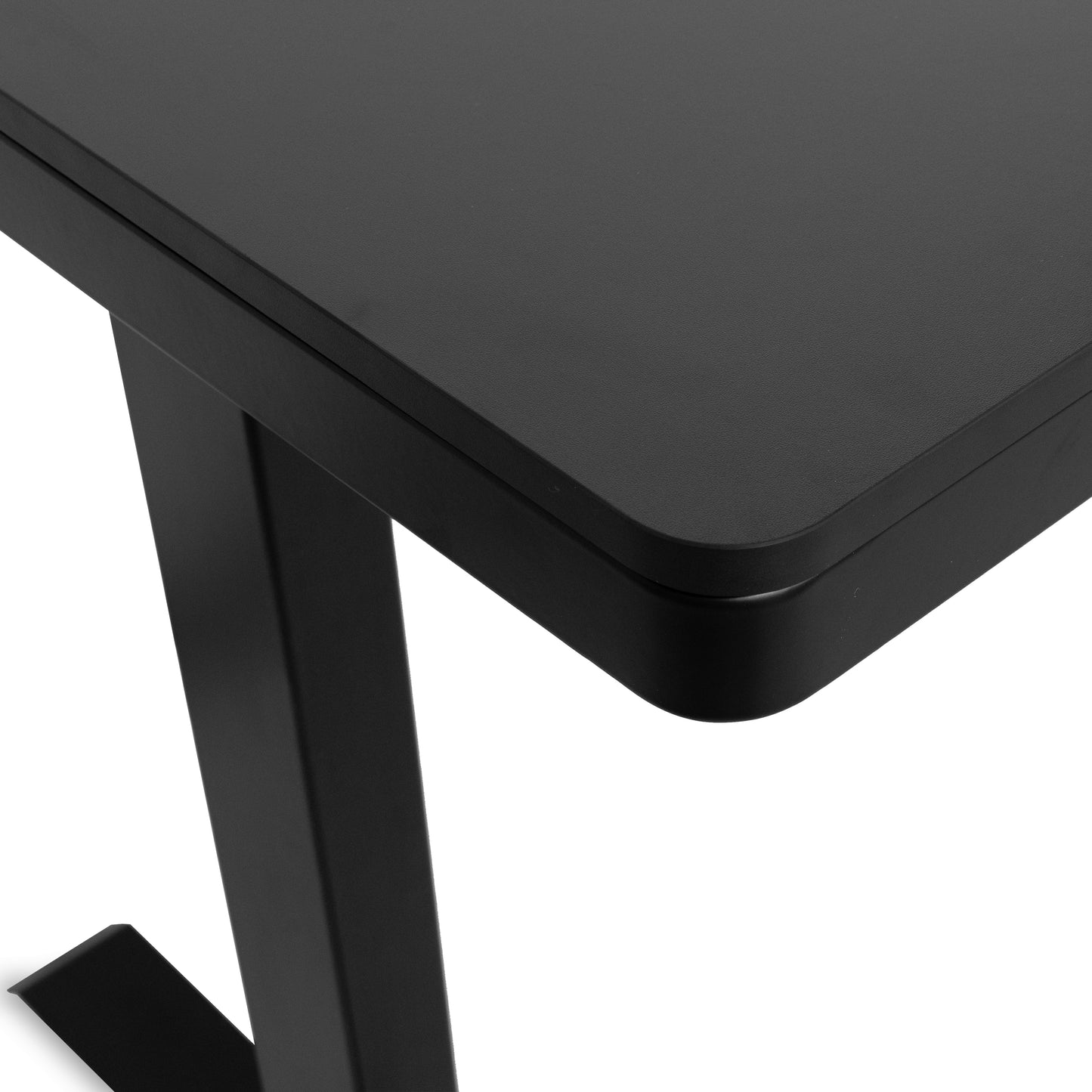 Birou reglabil electric Vitaholm Executive Black Wood