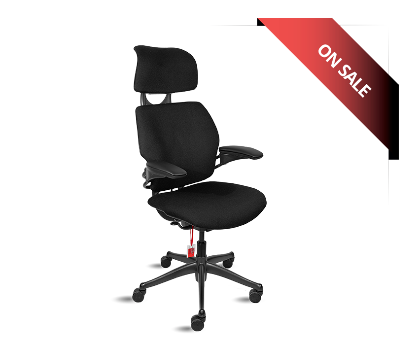 Scaun de birou Humanscale Freedom Refurbished Black