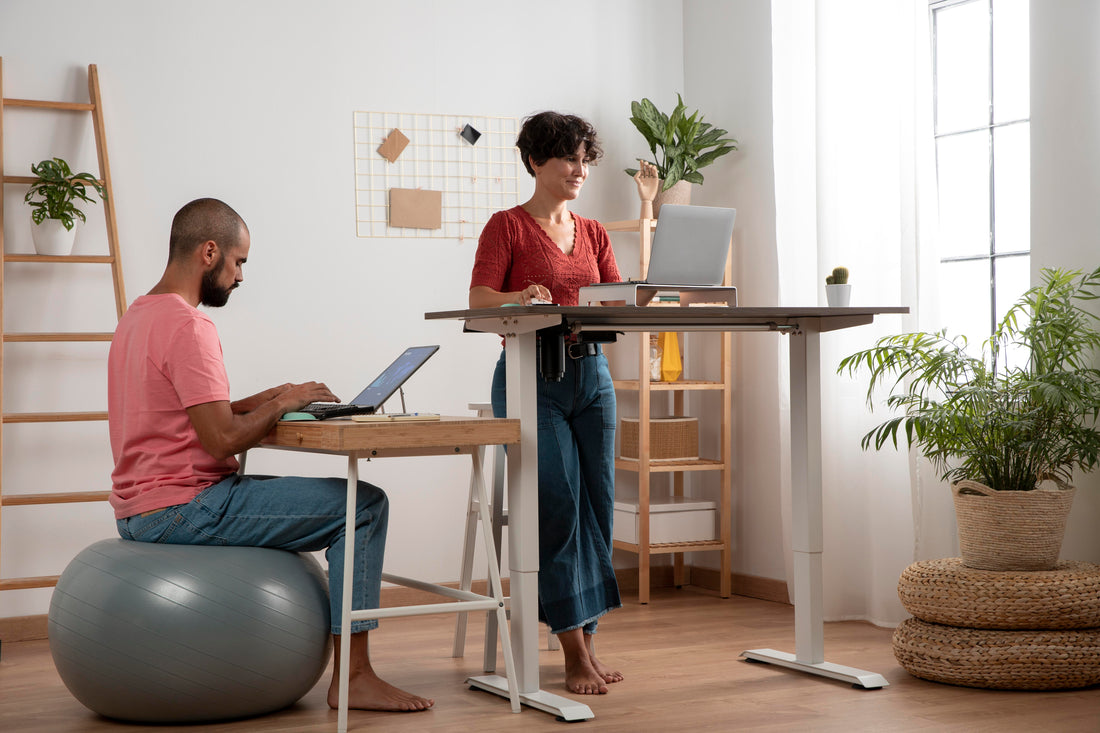 Cum să-ți transformi biroul într-un sanctuar al productivității (și să-ți protejezi spatele în același timp)