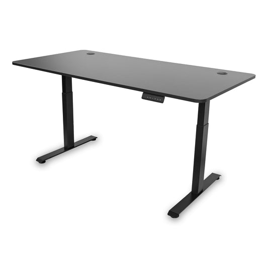 Birou Reglabil Electric Vitaholm Heavy-Duty Dual-Thrust Black
