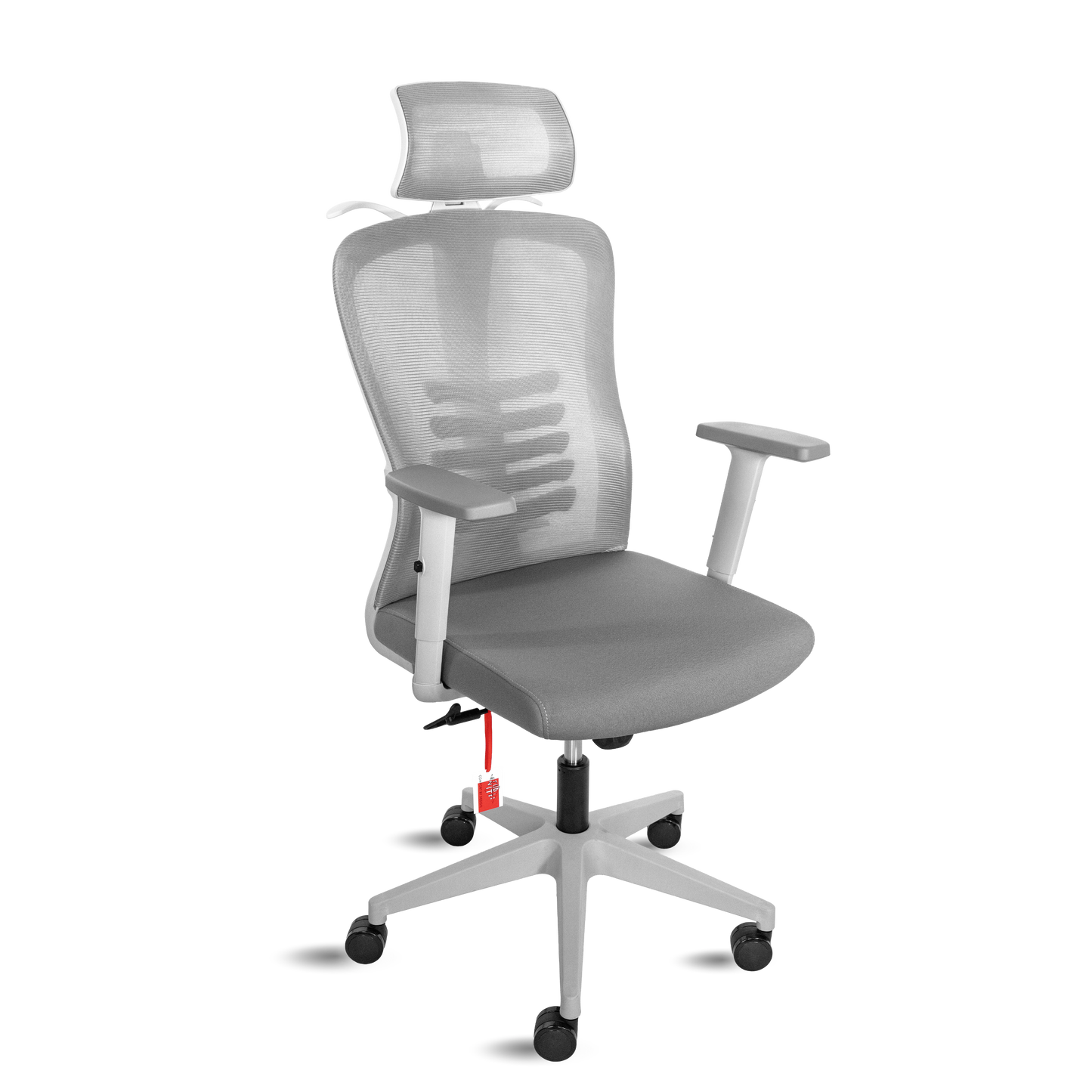 Scaun de birou ergonomic Vitaholm Space V2 alb