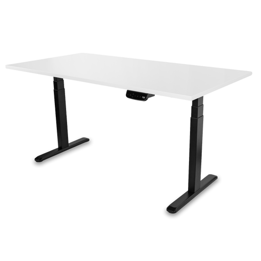 Birou reglabil Vitaholm Work Master Dual Motor AI ALB 1200x670mm