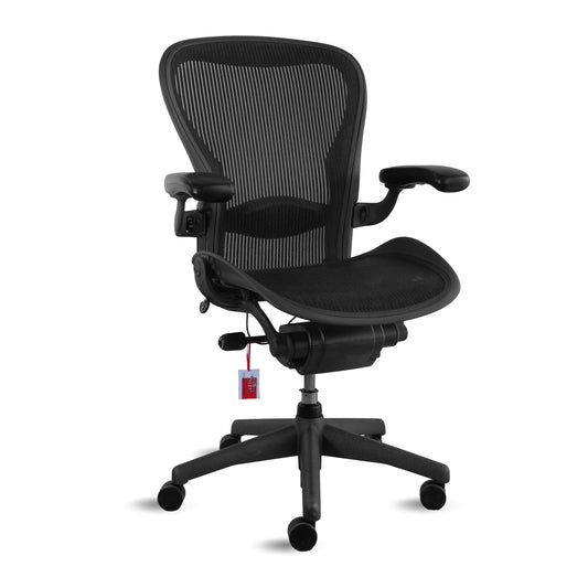 Scaun de birou Herman Miller Aeron Clasic C Graphite Refurbished