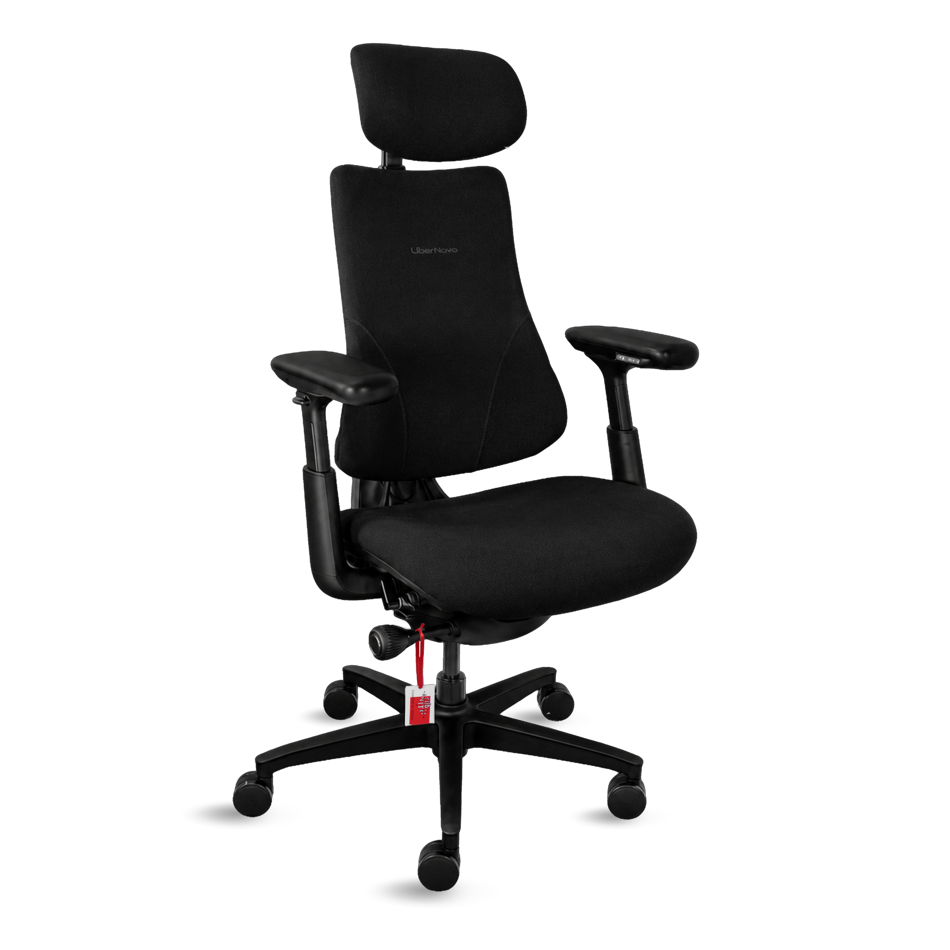 Scaun de birou ergonomic LiberNovo Omni negru nou