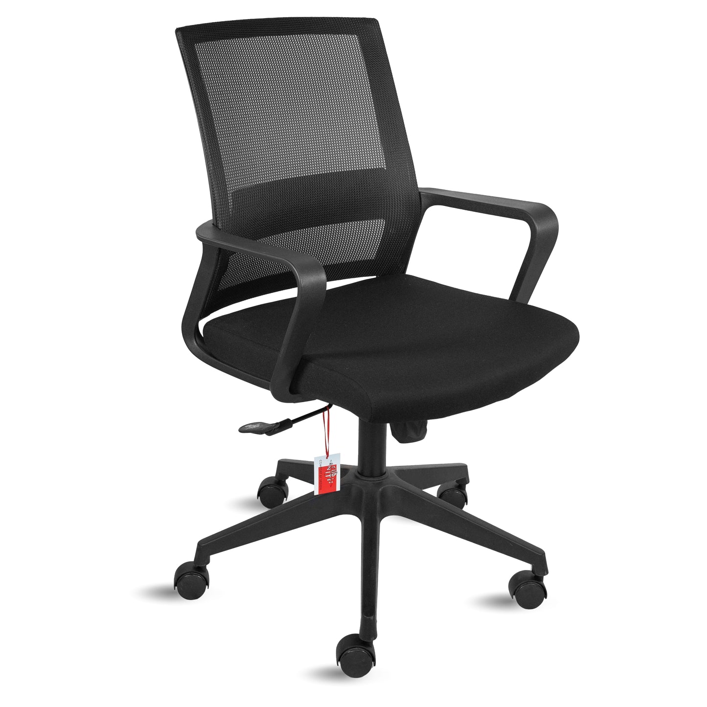 Pachet ESSENTIAL birou reglabil si scaun ergonomic