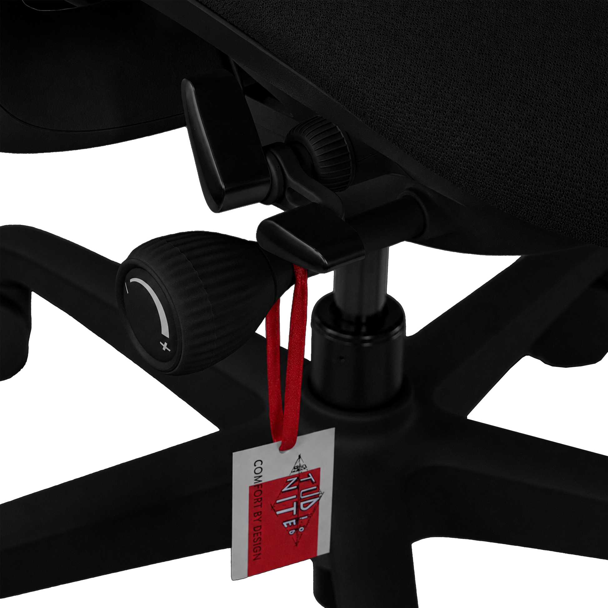 Scaun de birou ergonomic LiberNovo Omni negru nou – detaliu 6