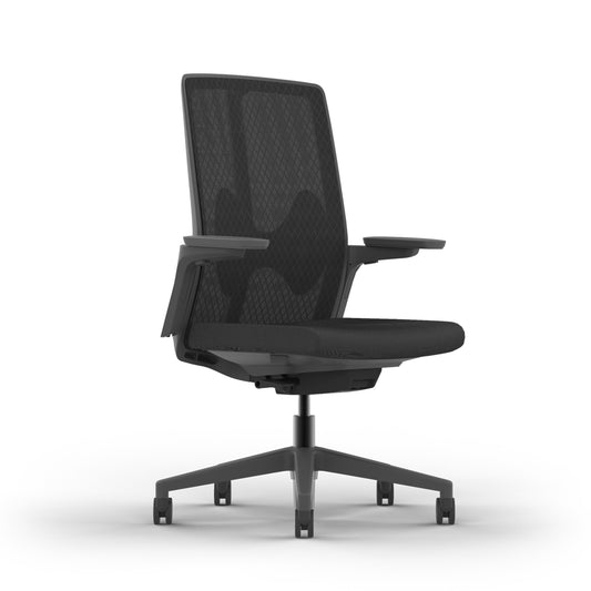 Scaun de birou ergonomic Vitaholm Butterfly Black