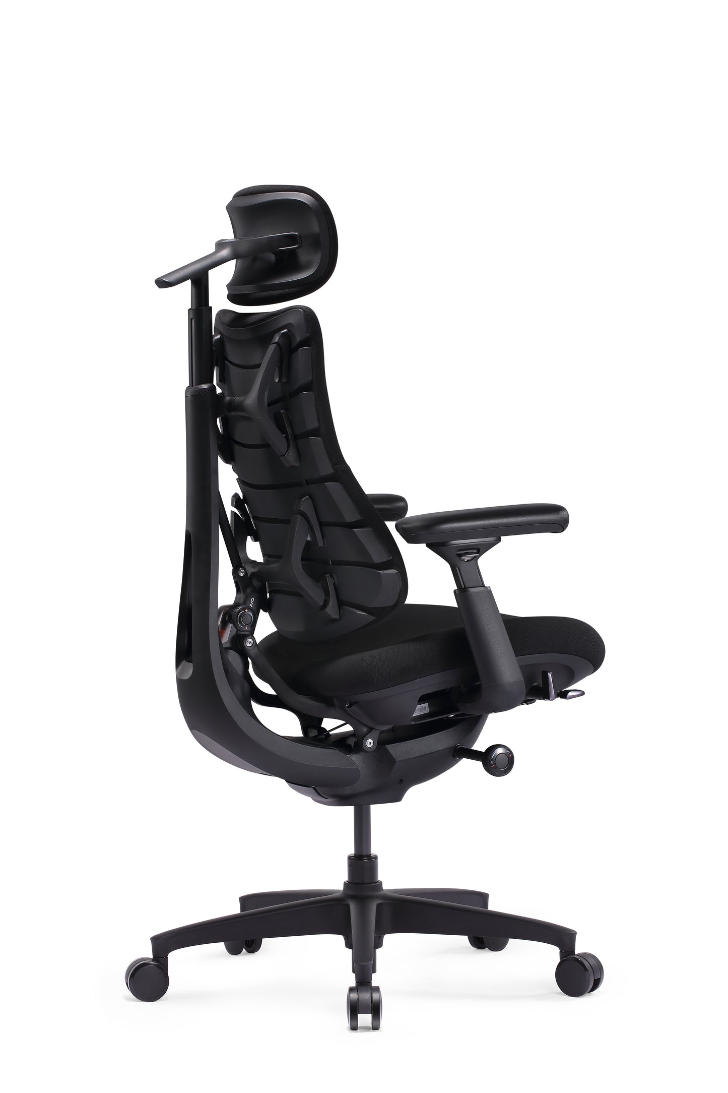 Scaun de birou ergonomic LiberNovo Omni SE Dynamic negru – vedere din față
