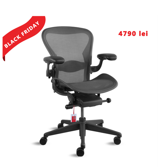 Herman Miller Aeron Remastered Mărimea B NOU SIGILAT