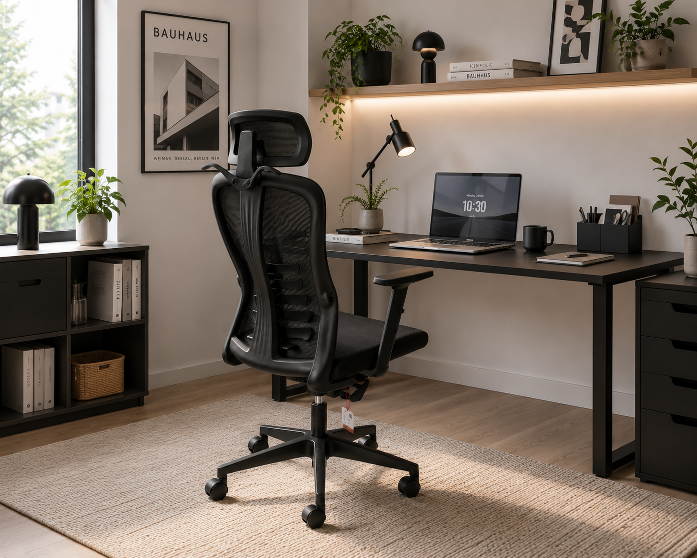 Scaun de Birou Vitaholm Space V2 Black