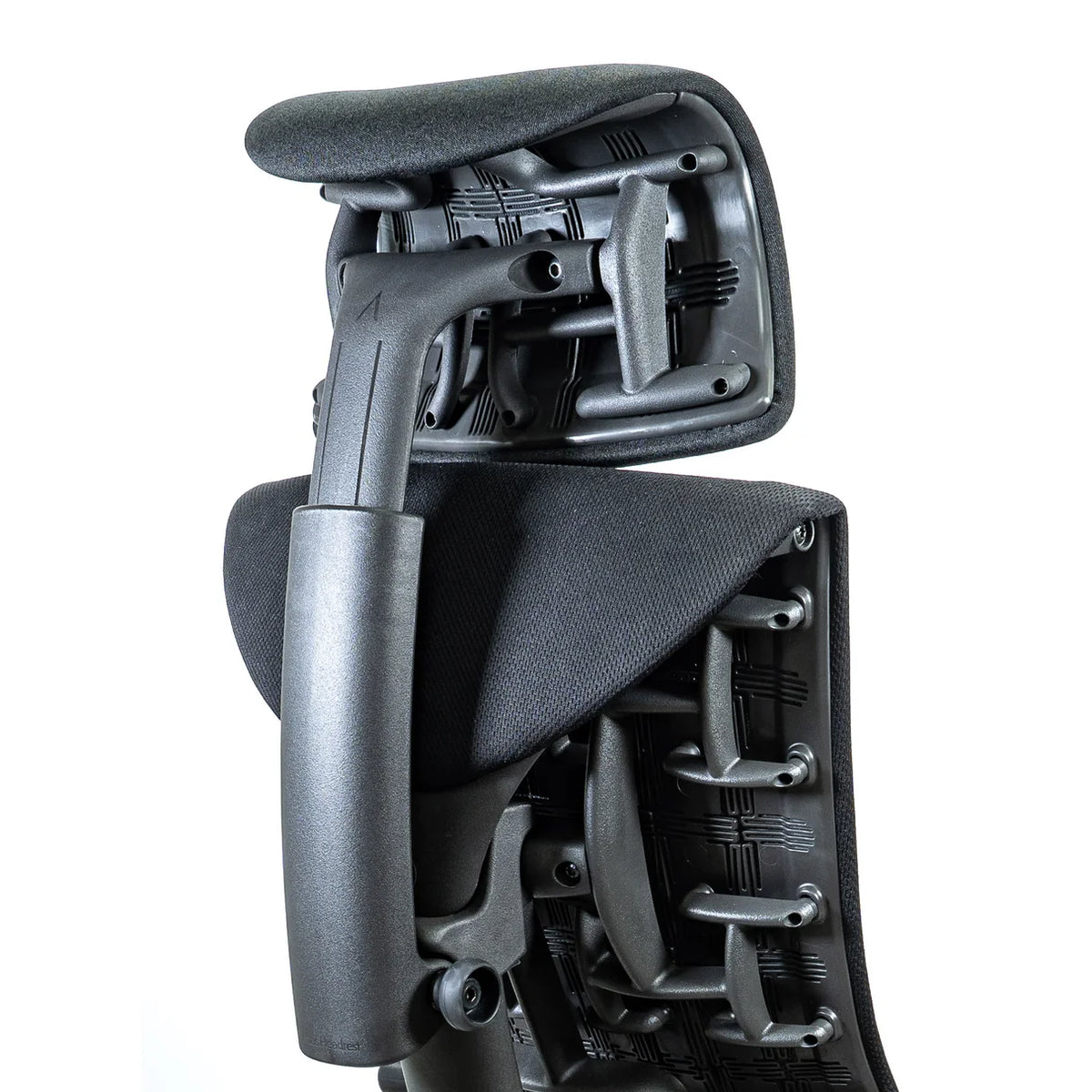 Tetieră Atlas montată pe scaunul Herman Miller Embody