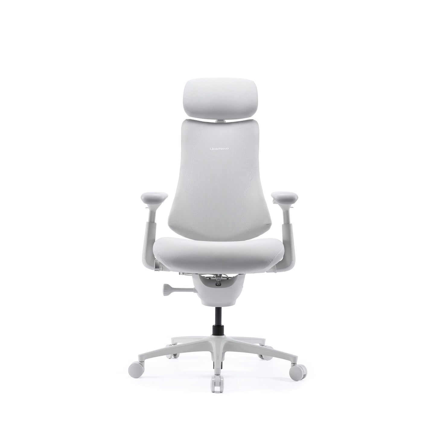 Scaun de birou ergonomic LiberNovo Omni GEN Dynamic alb – vedere din față
