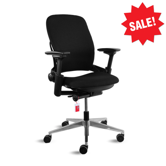 Scaun de birou Steelcase Leap V2 Negru Full