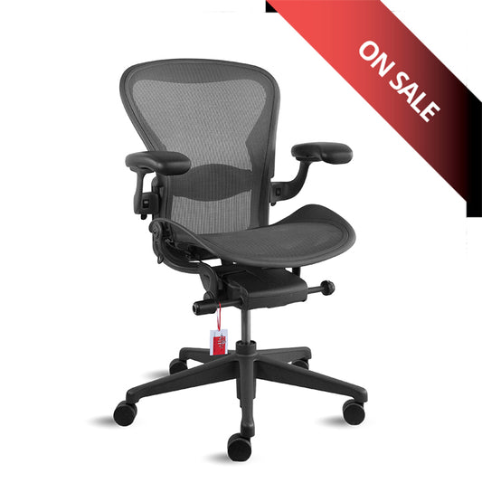 Scaun de birou Herman Miller Aeron Remastered B Lombar Pad Classic